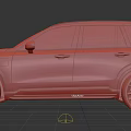 Silver Modern SUV Car With Sleek Exterior Black Alloy Wheels And Front Grille Design