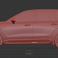 Hyundai Volvo XC90 off-road vehicle luxury car 3d model