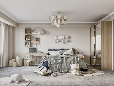 Children's room 3d model