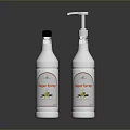 Thai Sweet Sauce Brown Bottles With Pump Dispenser And Screw Cap