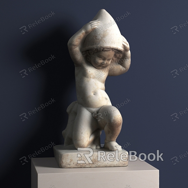 Classical Children's Sculpture model