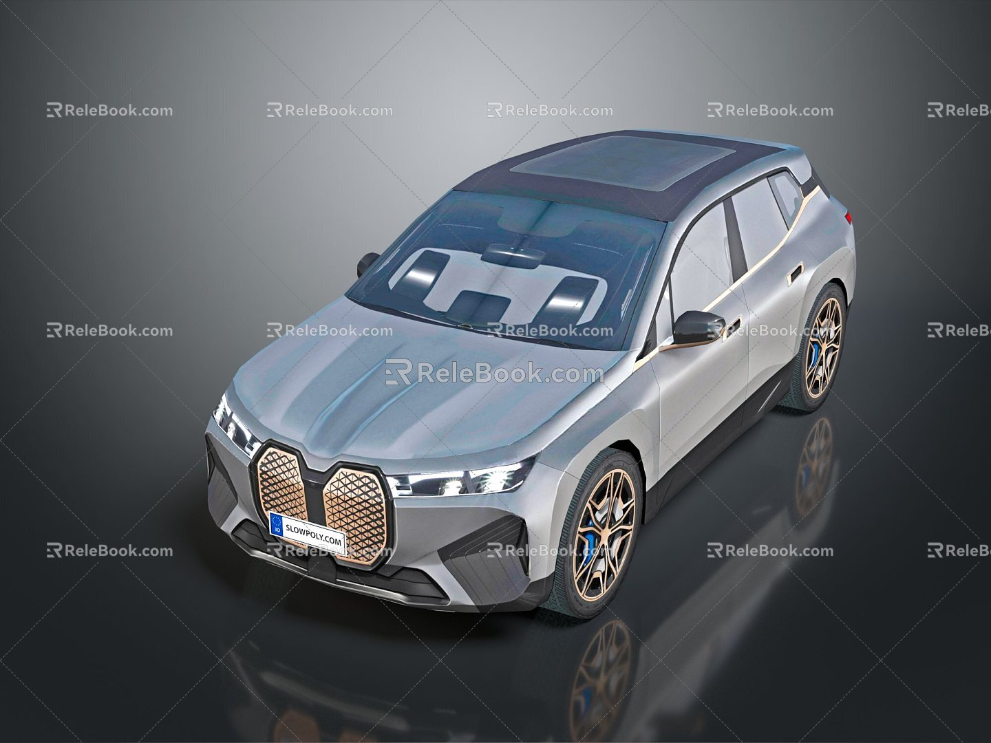 BMW Germany BMW BMW Car Hyundai 3d model