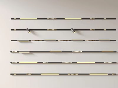 Stylish Modern Downlights And Spotlights With Various Designs For Home Ceiling Lighting 3d model