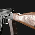 AK Rifle 3D Model 3d model