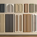 Wardrobe Doors With Multiple Designs Colors Textured Patterns And Styles