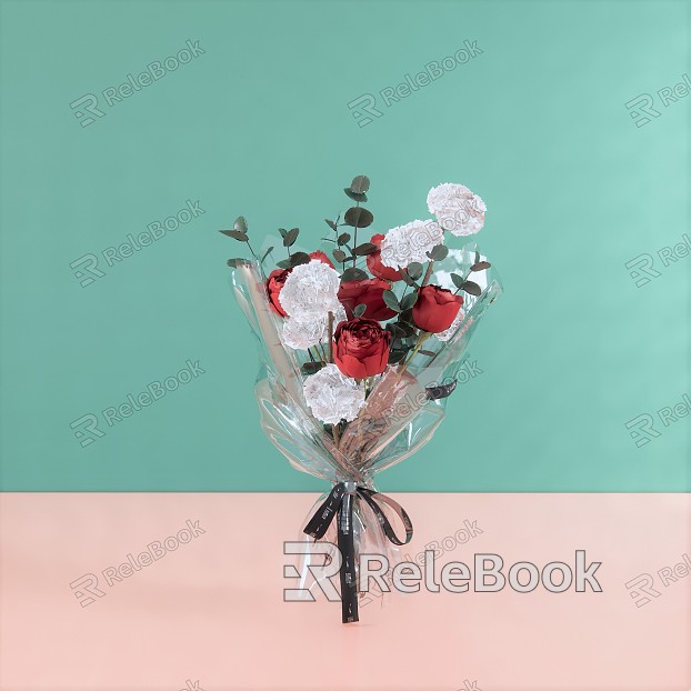 Modern bouquet model