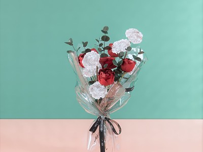 Modern bouquet model