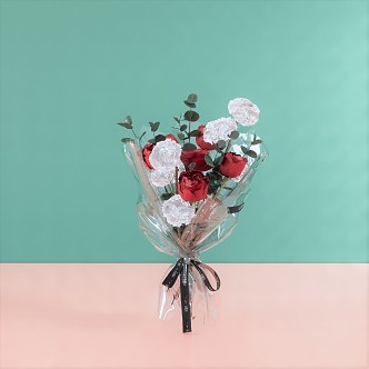 Modern bouquet 3d model