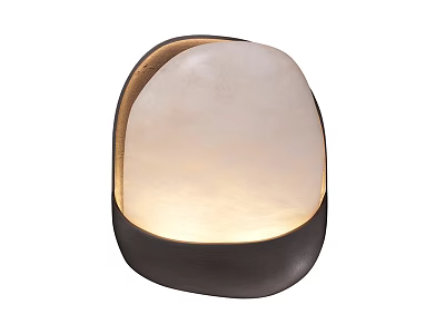 Unique Shaped Wall Lamp With Warm Light And Modern Design For Interior Decoration 3d model