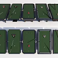 High Quality Billiard Tables Sports Equipment With Pool Cues And Triangle Racks