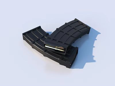 Bullet Bullet Magazine 3d model Bullet Bullet Magazine 3d model