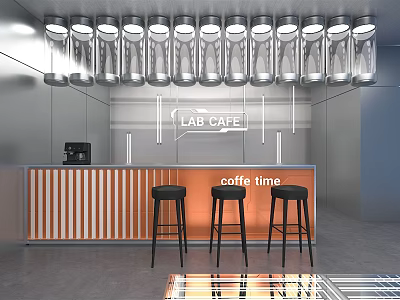 Modern Front Desk Technology Coffee Front Desk