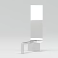 Modern Minimalist Decorative Ornament Set with Sleek Lines and White Finish for Home Interior Decoration
