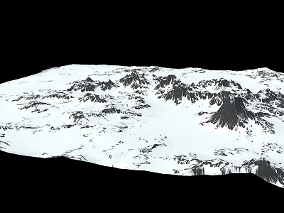 Serene Garden Landscape Design with Lush Greenery Stone Paths and Water Features 3d model