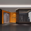 Modern store store 3d model