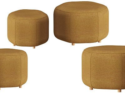 Round Stool Bench Square Stool Fabric Stool Leisure Stool Sofa Stool Low Stool Bed End Stool Children's Stool model