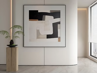 decorative painting 3d model