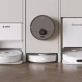 Intelligent sweeping robot mopping robot sweeping and dragging integrated robot intelligent household appliances 3d model