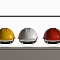 Safety helmet Fire helmet Fire helmet 3d model