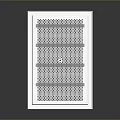 White Mesh Storage Rack With Multiple Shelves For Home Organization