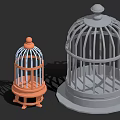 Colorful Bird Cages in Various Sizes for Pet Birds with Different Designs