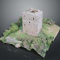 fortress bunker fortress military fortress military building military building war fortress war fortress 3d model