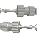 High Quality Automotive Gear Shafts With Precision Gears And Transmission Components