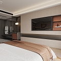 Hotel Rooms 3d model