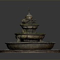 Fountain Cartoon Fountain Animation Fountain Stylized Fountain Fantasy Style Fountain Magic Fountain 3d model