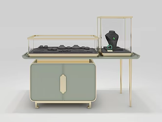 Chinese jewelry cabinet 3d model