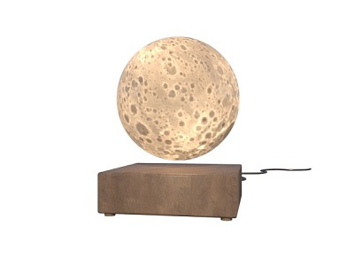 Table lamp lunar suspension lamp model