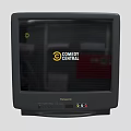 Vintage Philips TV with Classic Design Displaying Comedy Central Channel Screen