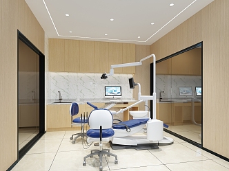 Modern Dentistry Dental Room Dental Room Dental Clinic Dental Clinic Oral Hall Medical Chair Oral Hospital 3d model