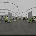 Modern Clothing Store Interior With Mannequins Clothing Displays And Bright Lighting