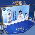 Chunzhen Brand Stage Featuring 0 Additives Product Display With Adults And Children