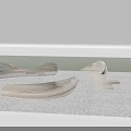 Modern Curved Landscape Seats With Woven Design For Outdoor Park Settings