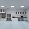 Modern Laboratory 3d model