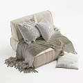 Modern Lazy Sofa 3d model