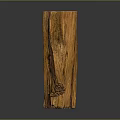 Natural Wooden Log Decorative Sculpture With Rustic Texture And Handcrafted Design