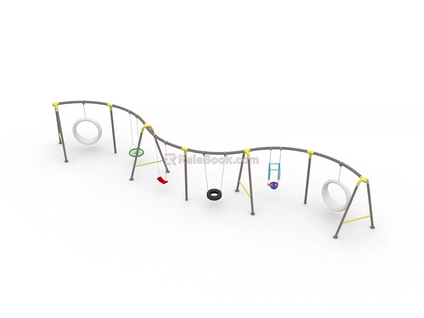 Swing combination 3d model