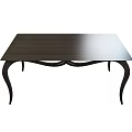 Sleek Modern Storage Cabinet with Wooden Surface and Curved Legs for Home Organization