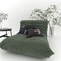 Modern Lazy Sofa Sofa 3d model