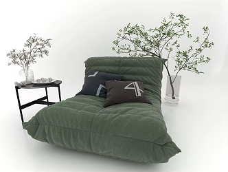 Modern Lazy Sofa 3d model