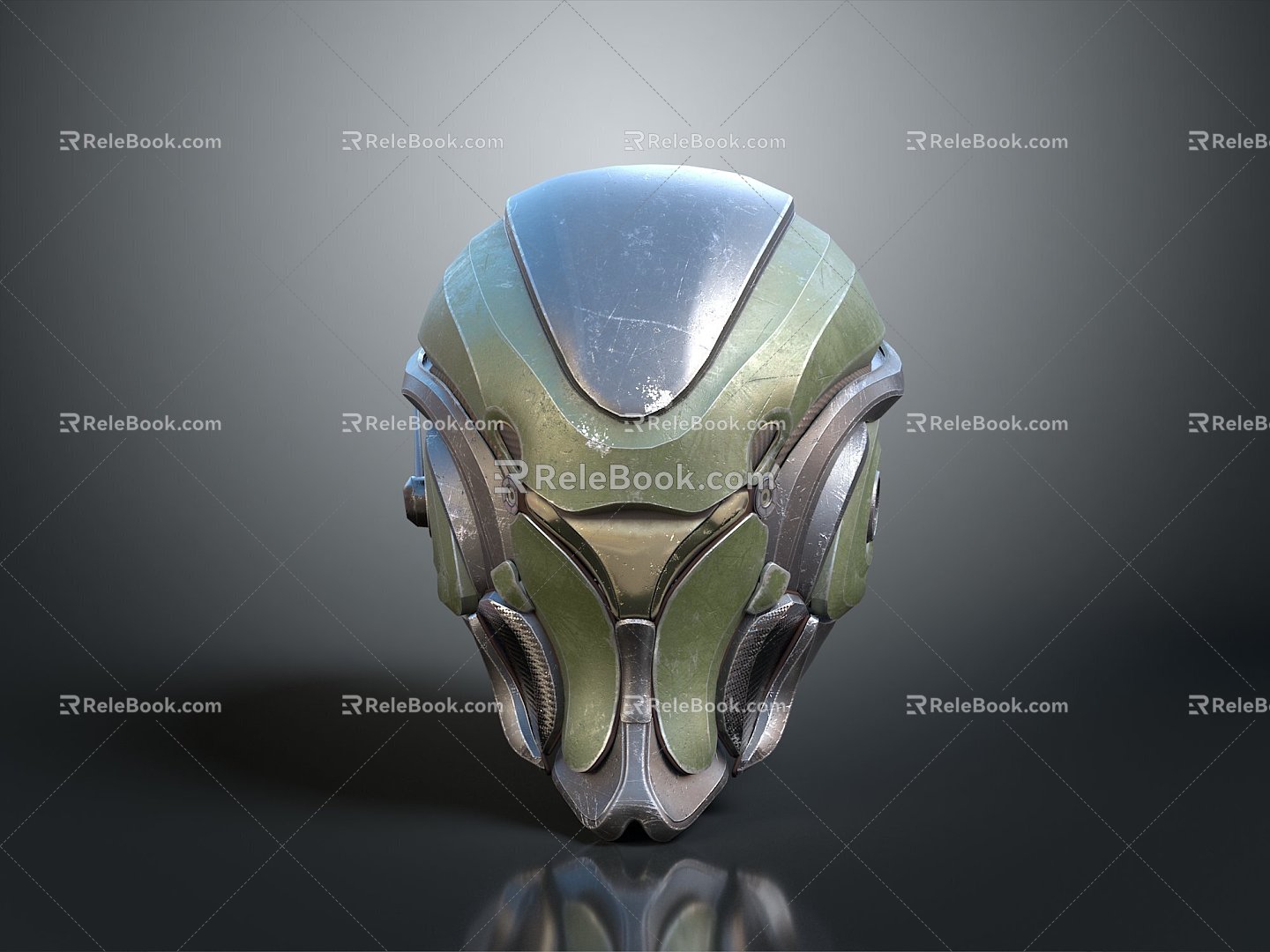 Sci-Fi Helmet Alien Helmet Helmet High Tech Helmet Game Helmet Helmet Helmet model