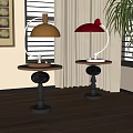 Table lamp Areti table lamp medieval table lamp decorative table lamp retro table lamp 3d model