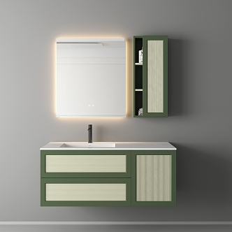 Bathroom Cabinet Bathroom Cabinet Washstand 3d model