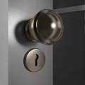 Sturdy Modern Security Door With Glass Panels And Metal Frame Design
