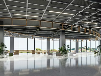 Modern Leisure Area Leisure Area 3d model