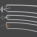 Modern Attack Airplane Pack 3d model