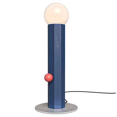Prykrashena table lamp 3d model